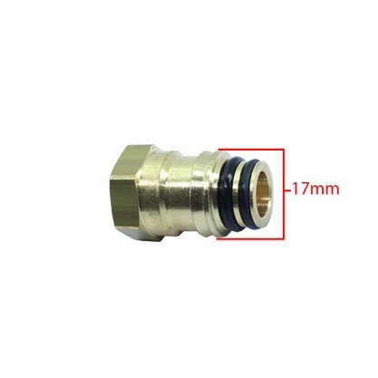 Acoplamento Rápido Médio com Rosca Fêmea M12 x 1,5mm x R