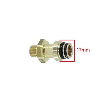 Acoplamento Rápido Médio com Rosca M10 x 1,0mm x R