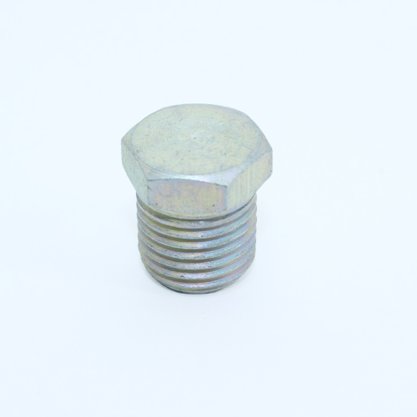Bujão em metal 1/4 npt (plug sextavado)