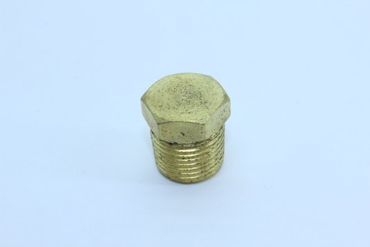 Bujão em metal 3/8 npt (plug sextavado)