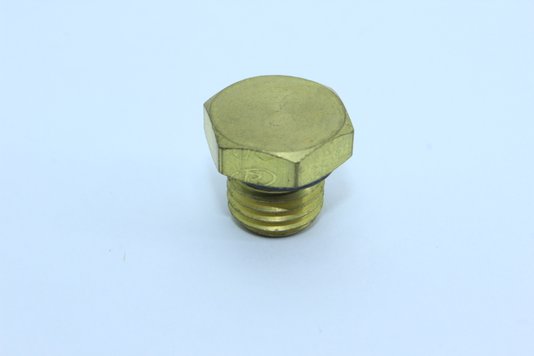 Bujão em metal com oring m14 (plug sextavado)