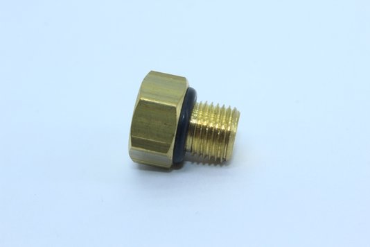 Bujão em metal com rosca m10 (plug sextavado)