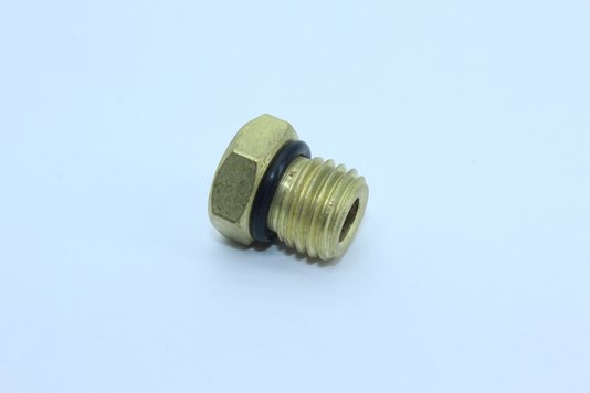 Bujão em metal com rosca m12 (plug sextavado)