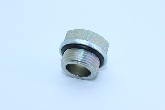 Bujão em metal com rosca m22 (plug sextavado)