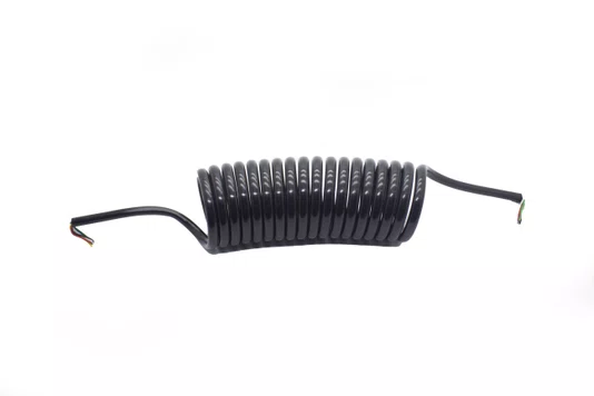 Chicote eletrico espiral 5,5m - 7 vias sem conector