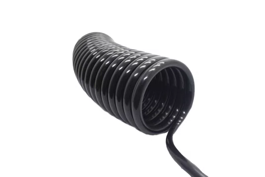 Chicote eletrico espiral 5,5m - 7 vias sem conector