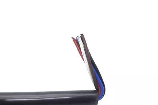 Chicote eletrico espiral 5,5m - 7 vias sem conector