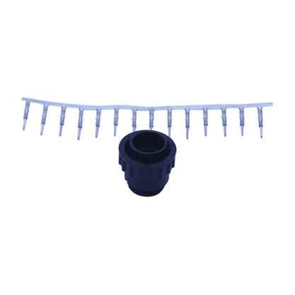 Conector circular macho de 14 vias