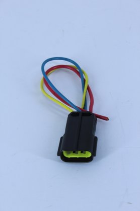 Conector elétrico 3 vias com cabo