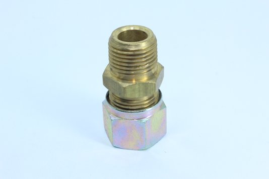 Conector macho 12mm x 3/8 npt