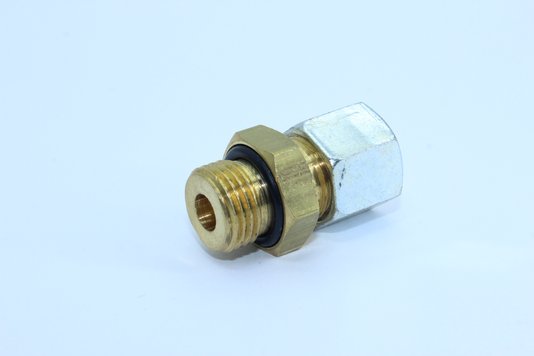 Conector macho com oring 10mm x m16