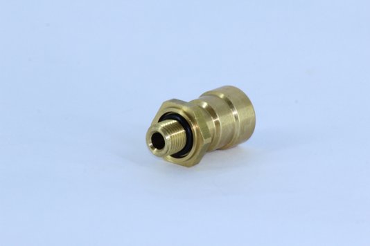 Conector para tubo 8 x 1,0mm c/ rosca m10