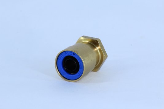 Conector roscado p/ tubo 12 x 1,5mm c/ rosca m12