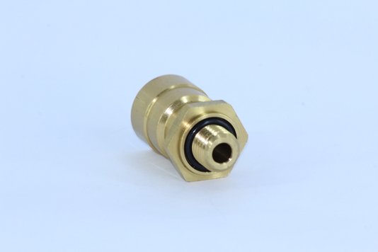 Conector roscado p/ tubo 12 x 1,5mm c/ rosca m12