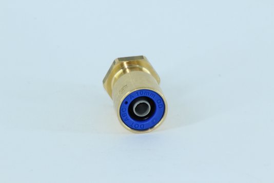 Conexão reta m12 x 1,5mm tubo 10 x 1,5mm