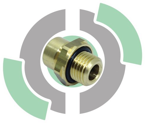 Conexão reta m14 para tubo 6mm