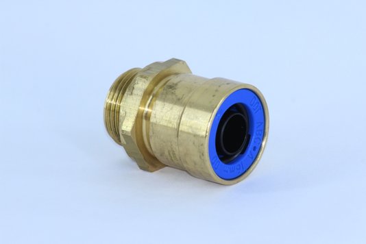 Conexão reta m22 para tubo 16mm
