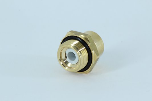 Conexao reta m22 x 1,5 mm tubo 10 x 1,0mm