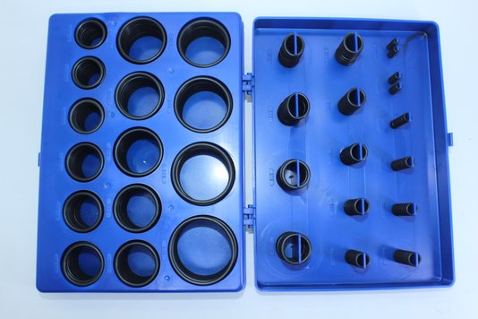CONJ. ANÉIS O'RING CAIXA RETANGULAR 428 PEÇAS MANNES