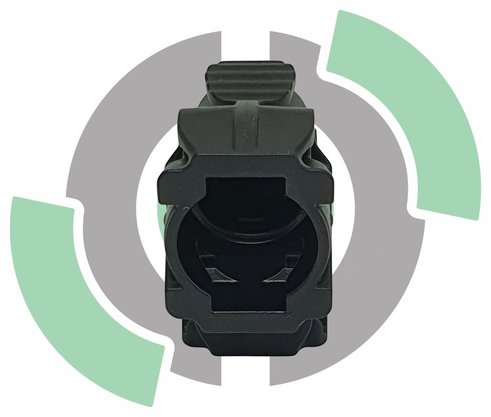 Cotovelo 90° versão r de plástico