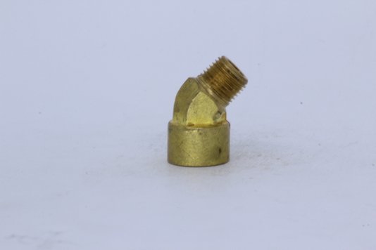 Cotovelo macho / fêmea 45° 1/8 npt