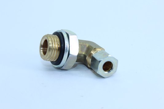 Cotovelo macho 1/4 x m16 x 1,5mm