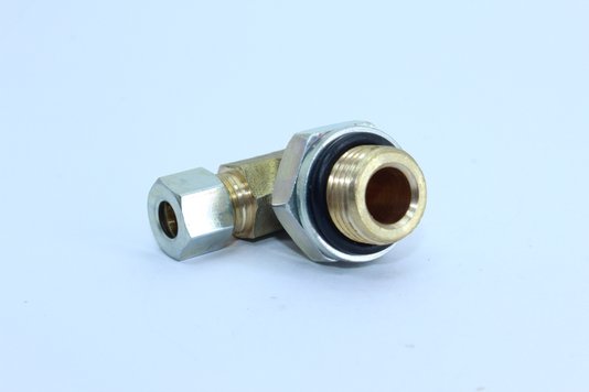 Cotovelo macho 1/4 x m16 x 1,5mm