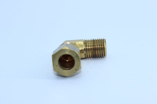 Cotovelo macho 8mm x m14 x 1,5mm