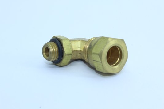 Cotovelo macho c/ contra porca 12mm x m12