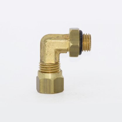 Cotovelo macho com contra porca 8mm x m12