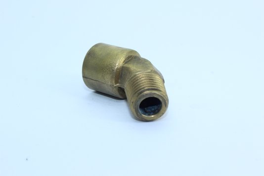 Cotovelo macho/fêmea 45° 1/4 npt