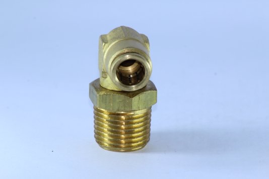 Cotovelo macho giratório instantâneo 10mmx1/2 bspt