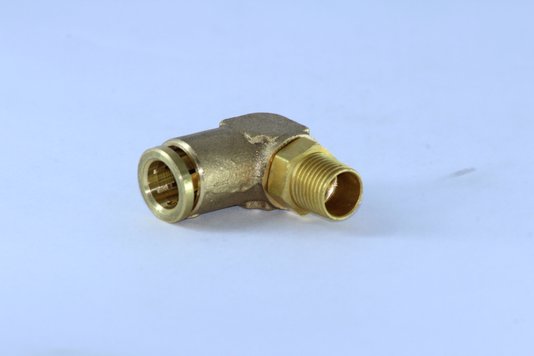 Cotovelo macho giratório instantâneo 8mm x 1/8 bspt