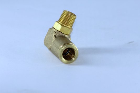 Cotovelo macho giratório instantâneo 8mm x 1/8 bspt