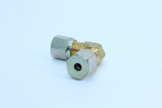 Cotovelo união em metal 4mm