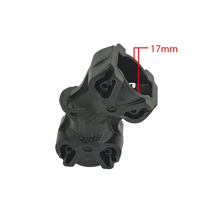 Adaptador de Encaixe Plástico Cotovelo 45° Médio R
