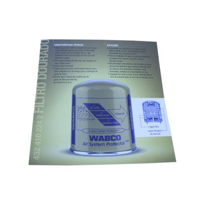 Filtro do Secador da Válvula APU do Volvo/MBB/VW/Ford/Iveco/Man Dourado