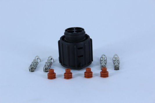 Kit conector 4 vias fêmea p/ volvo fh