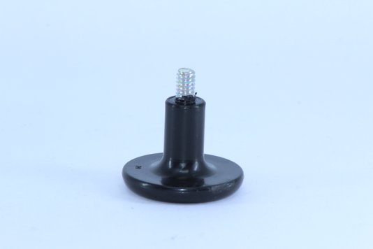 Puxador preto completo para válvula push pull