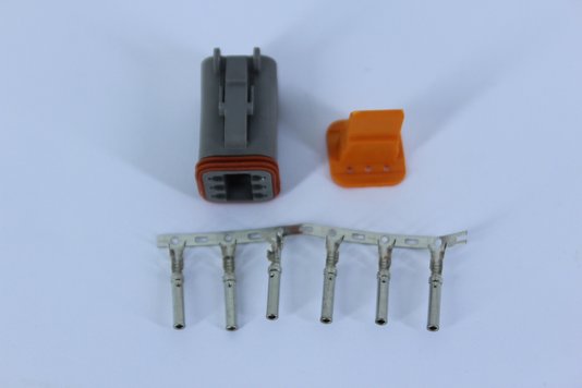 Kit reparo chicote 6 vias fêmea
