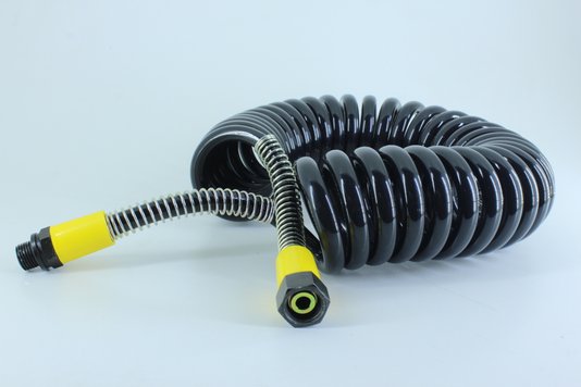 Mangueira espiral 6.5m amarela serie 5/sc ntg tectubo