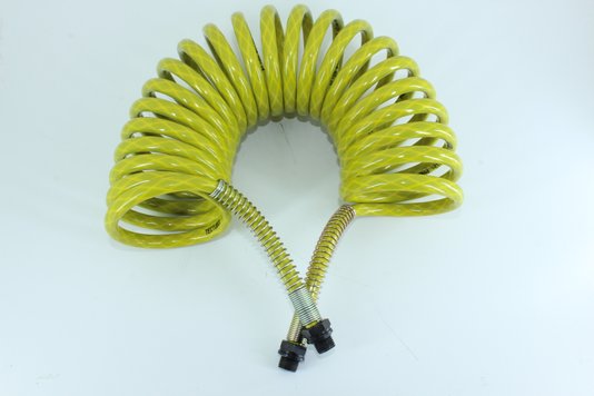Mangueira espiral amarela m16x1,5mm mxm tectubo