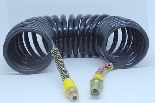 Mangueira espiral preto scania