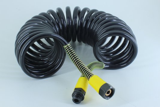 Mangueira espiral sc s5 6.5mt amarela tectubo
