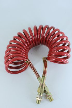 Mangueira espiral vermelha 6.5m tectubos