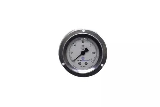 Manômetro fsig 52/4 flange dianteira escala 0/12 bar