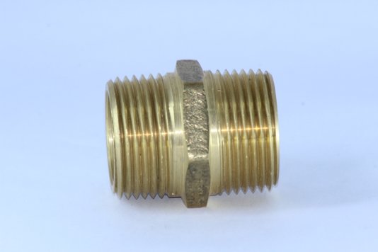 Nipel de metal reto 1 npt