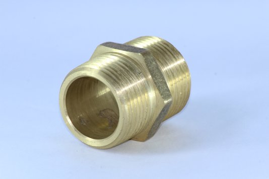 Nipel de metal reto 1 npt