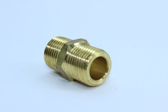 Niple de metal reto 1/2 npt