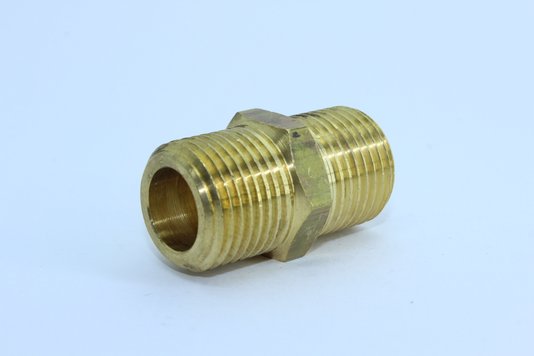 Niple de metal reto 1/2 npt